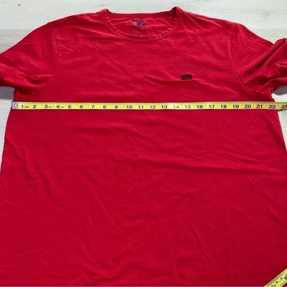 Levi’s Red Short Sleeve Logo T-Shirt, Size XL